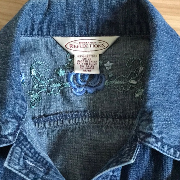 Northern Reflections vintage denim vest - Picture 4 of 5